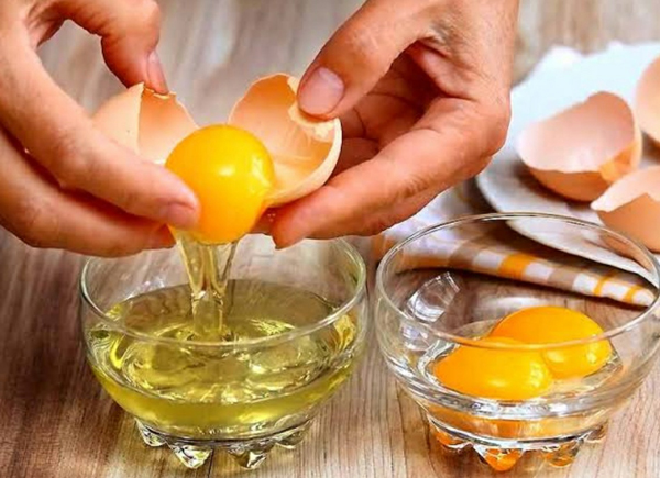 egg-heart-albumen or yolk